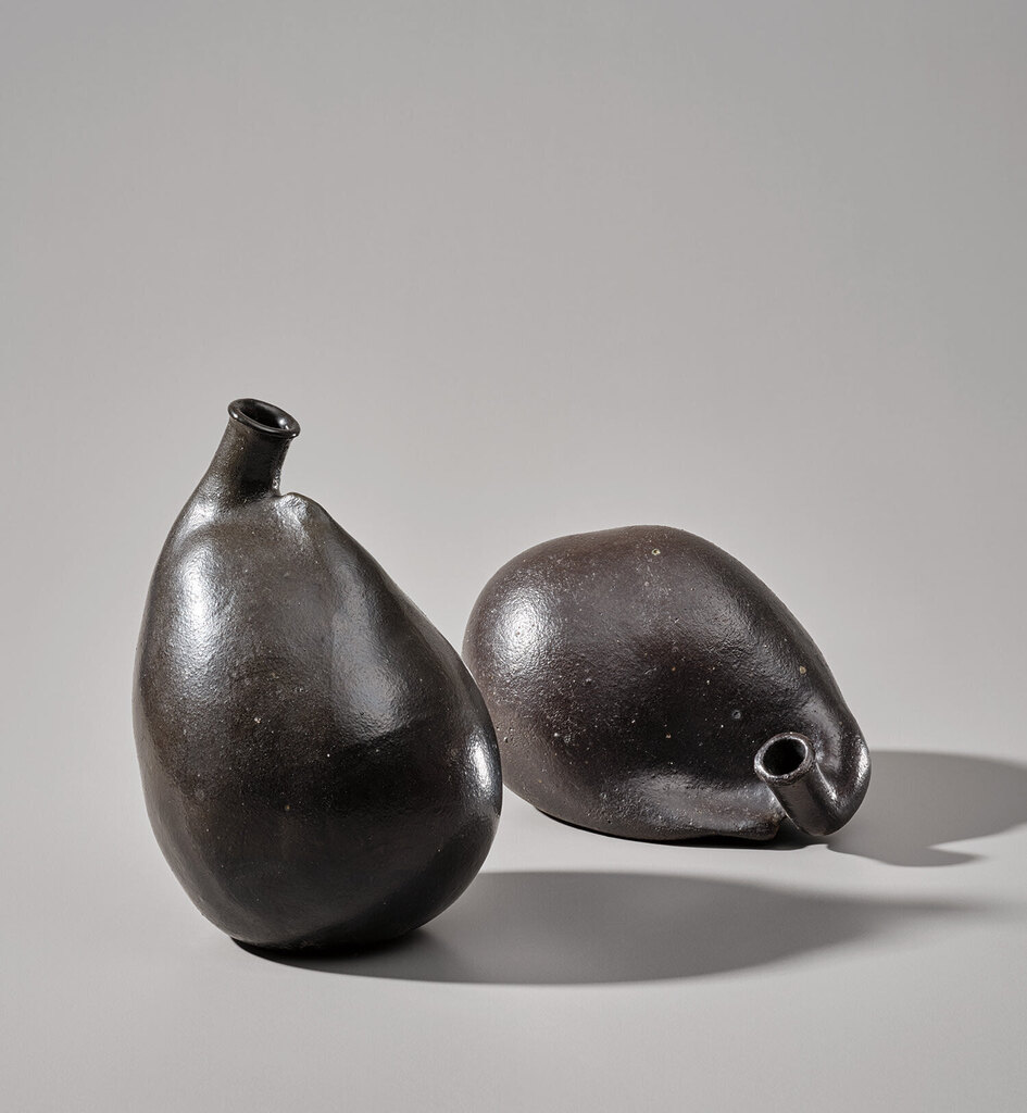Pair of 'Male and Female' vessels