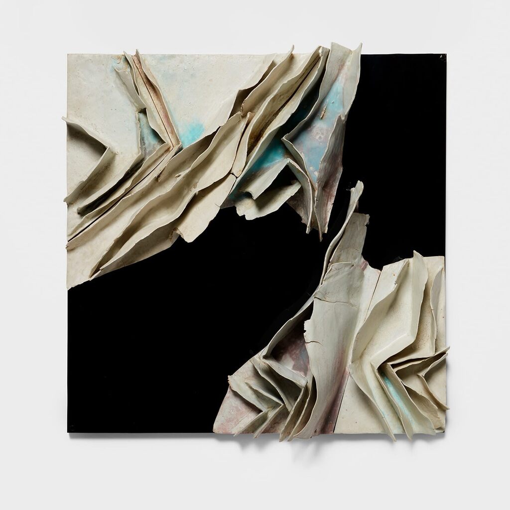 Wall-mounted sculpture