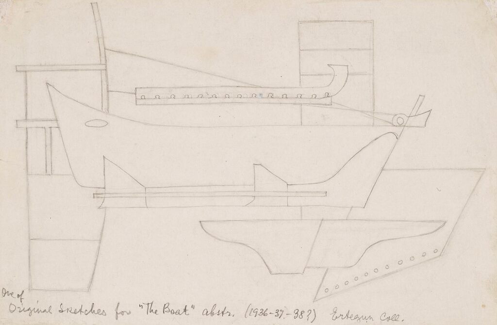 Sketch for 'Boat Abstraction'