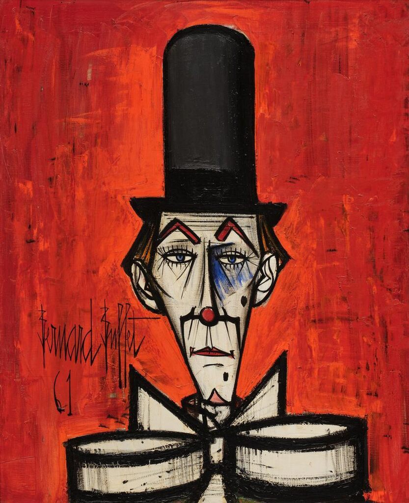 Bernard Buffet, Tête de clown