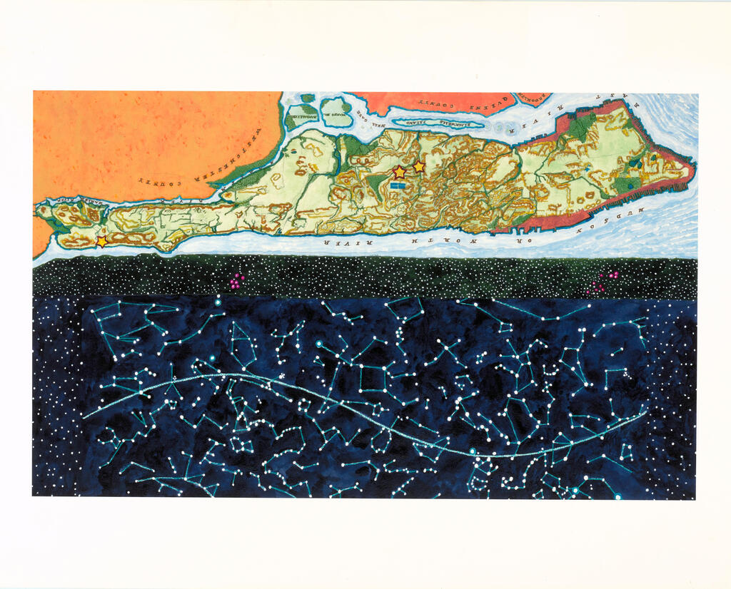 Study for Stars Over Manhattan
