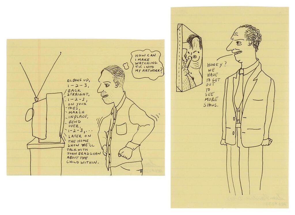 i. How Can I Make Watching TV Into My Artwork; ii. Honey? We Have to Get Out to See More Shows