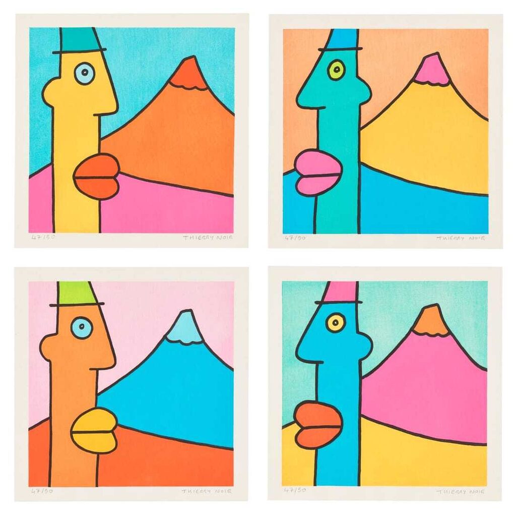 Mount Fuji (set of 4)