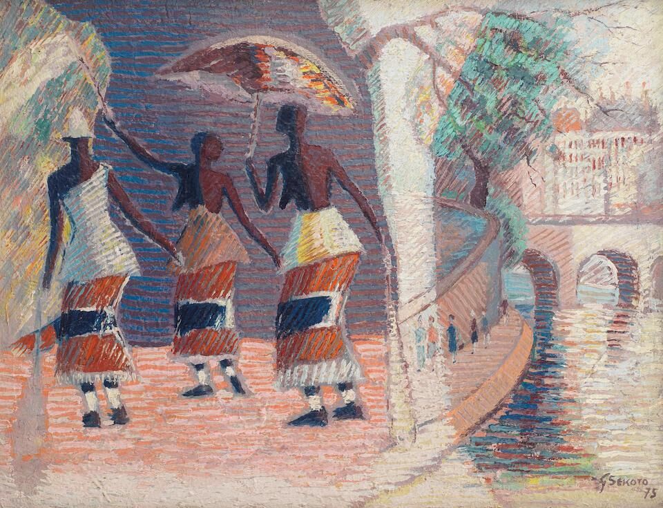 The Casamance Dancers and the River Seine