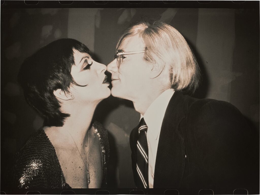 Untitled (Andy Kissing Liza)