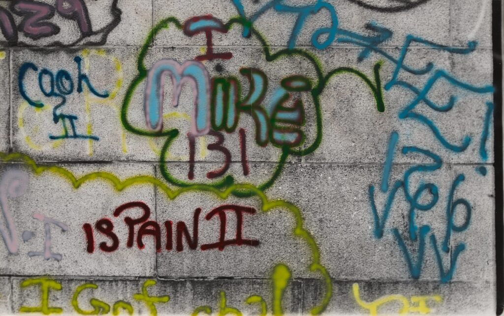 Graffiti: Mike (Photoglyph)