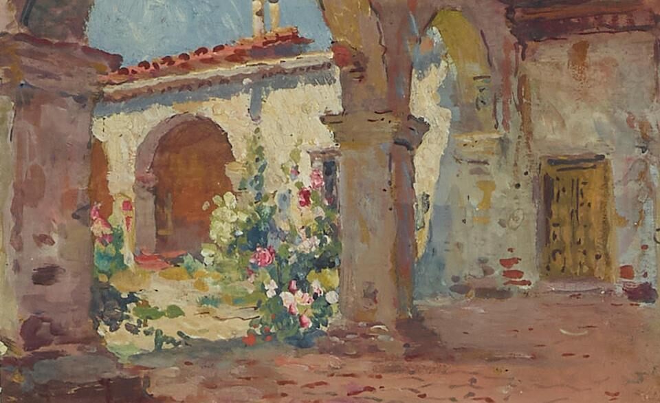 Mission Courtyard