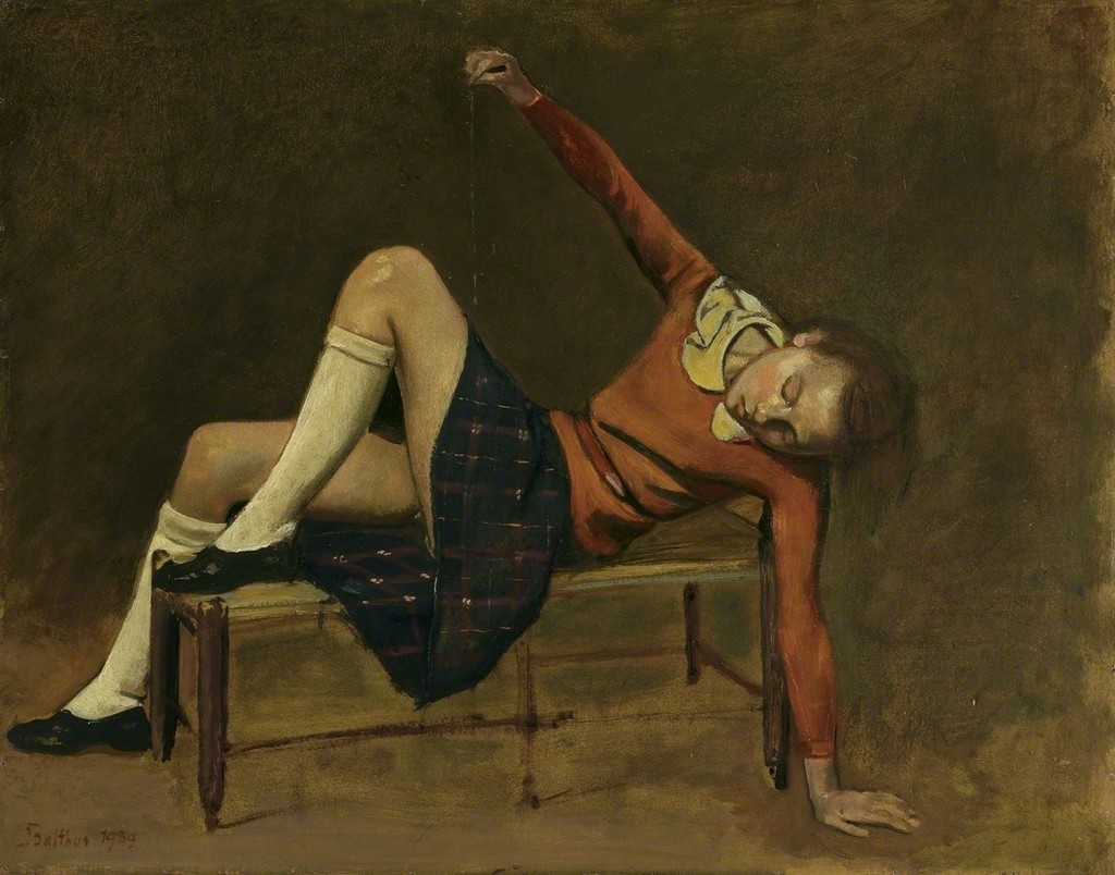 Thérèse sur une banquette