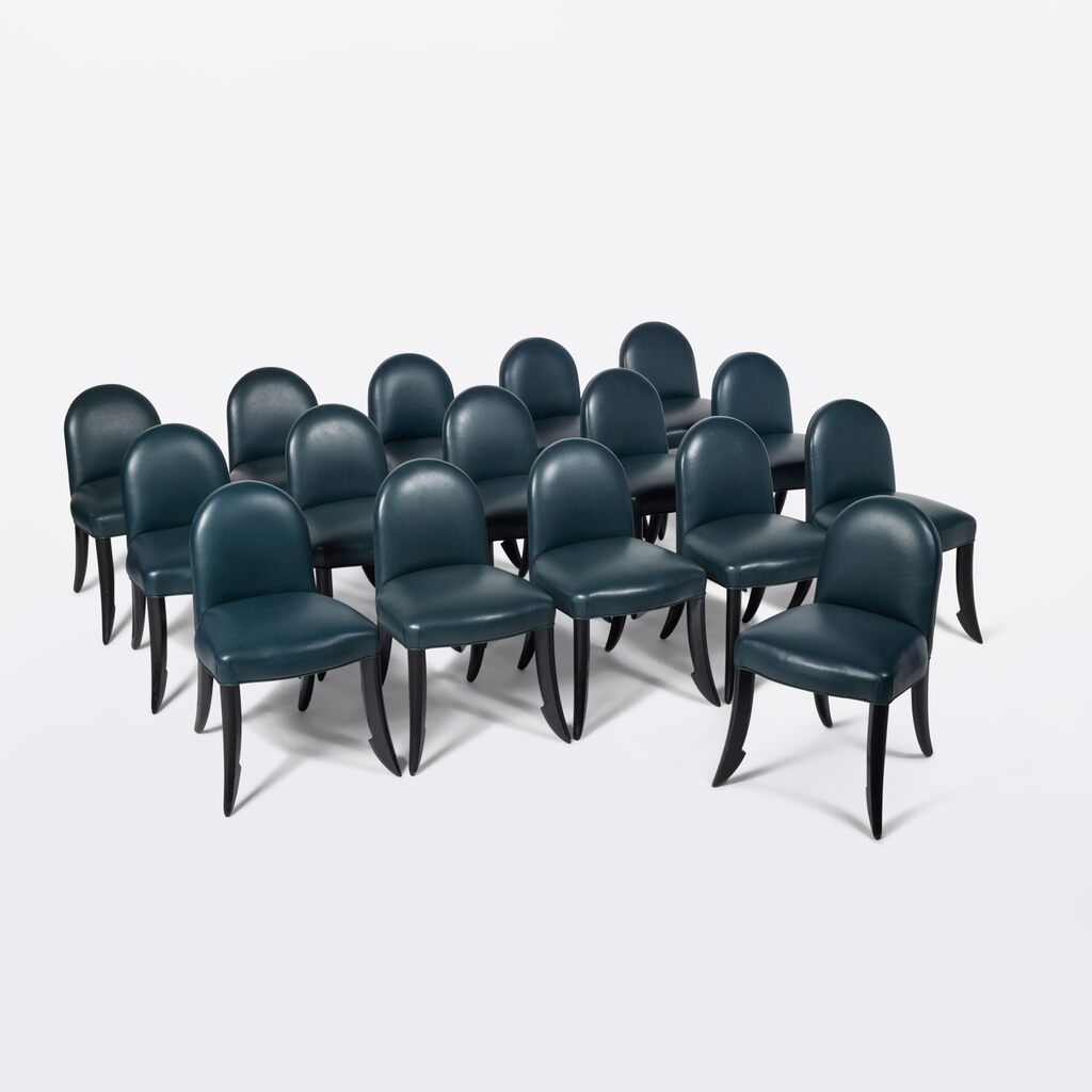 Set of Sixteen Dining Chairs