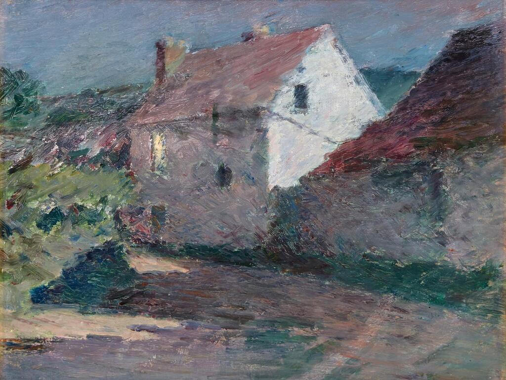 Moonlit Farmhouse