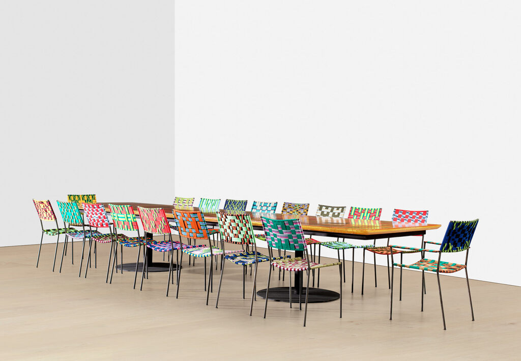 Nineteen Works: (i) Dining Table; (ii-xix) Onkel-Stuhl (Uncle Chair)