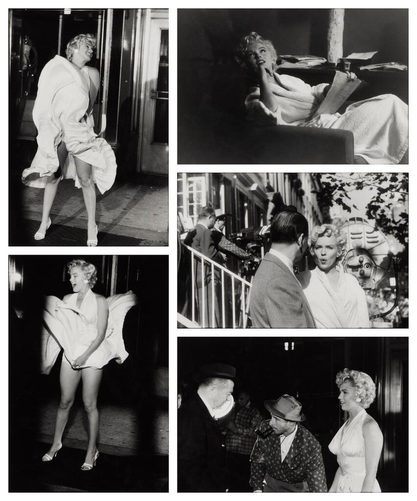 Selected Images of Marilyn Monroe (5 Photographs)