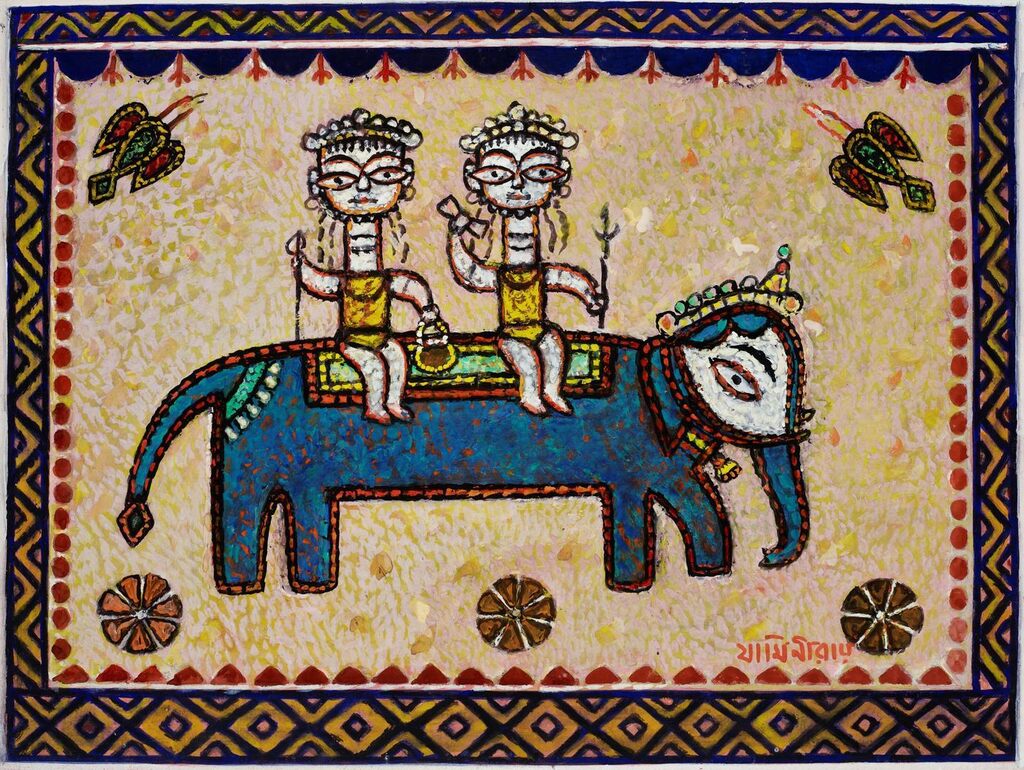 Untitled (Elephant Riders)