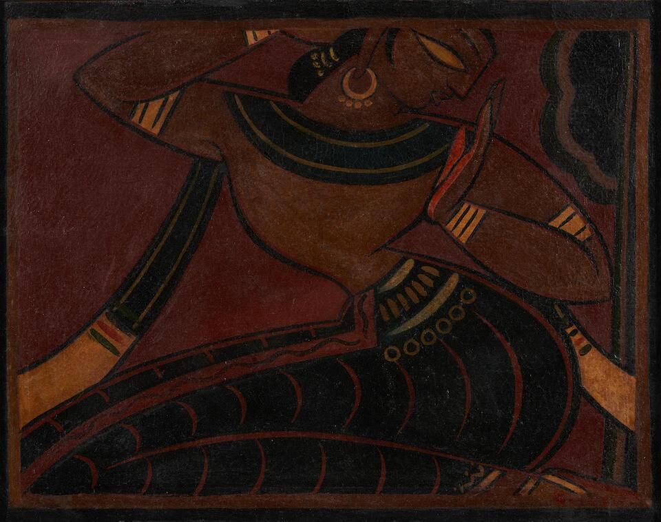 Kneeling Woman