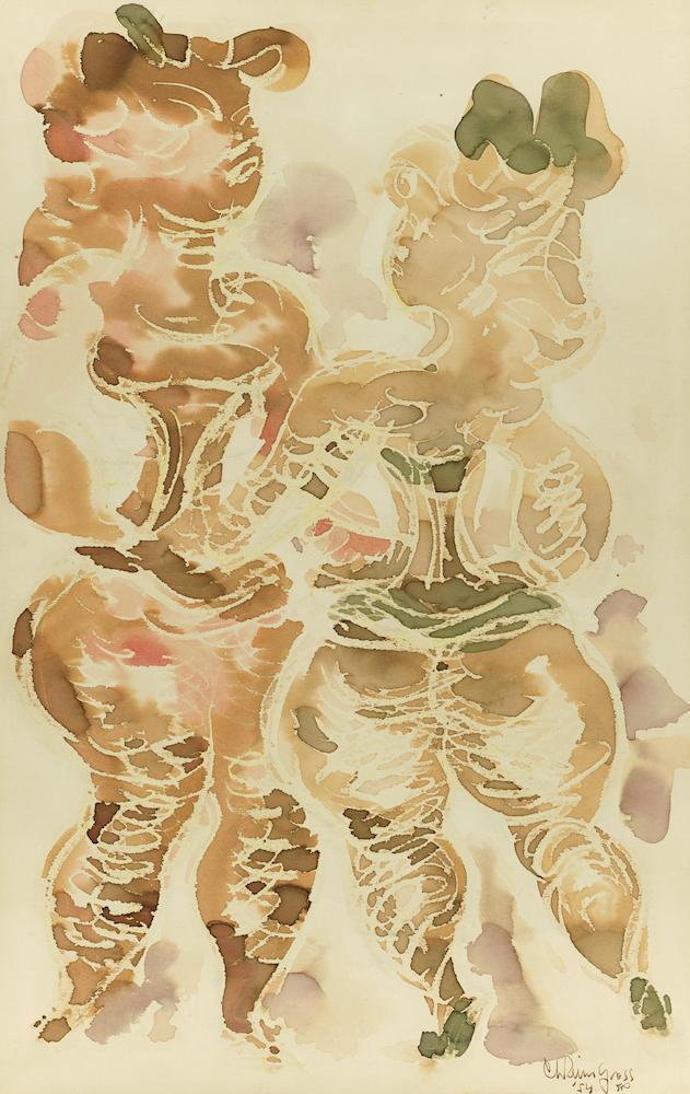 Untitled (Two Female Figures)