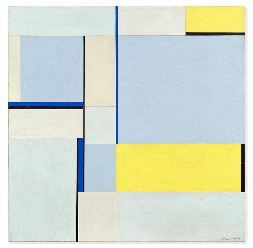 Square in 3 Blues (79-109)