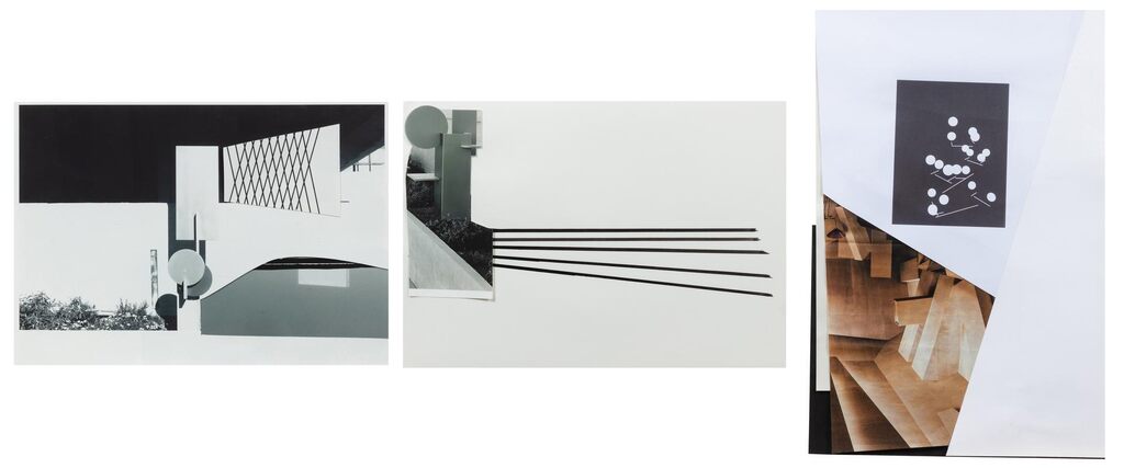 Collage n°1 (i); Collage n°6 (ii); Collage n°11 (iii) [3 works]