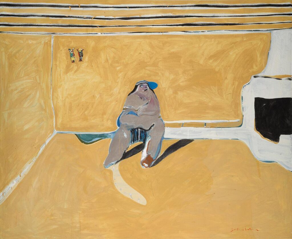 Indian in a Pueblo Interior