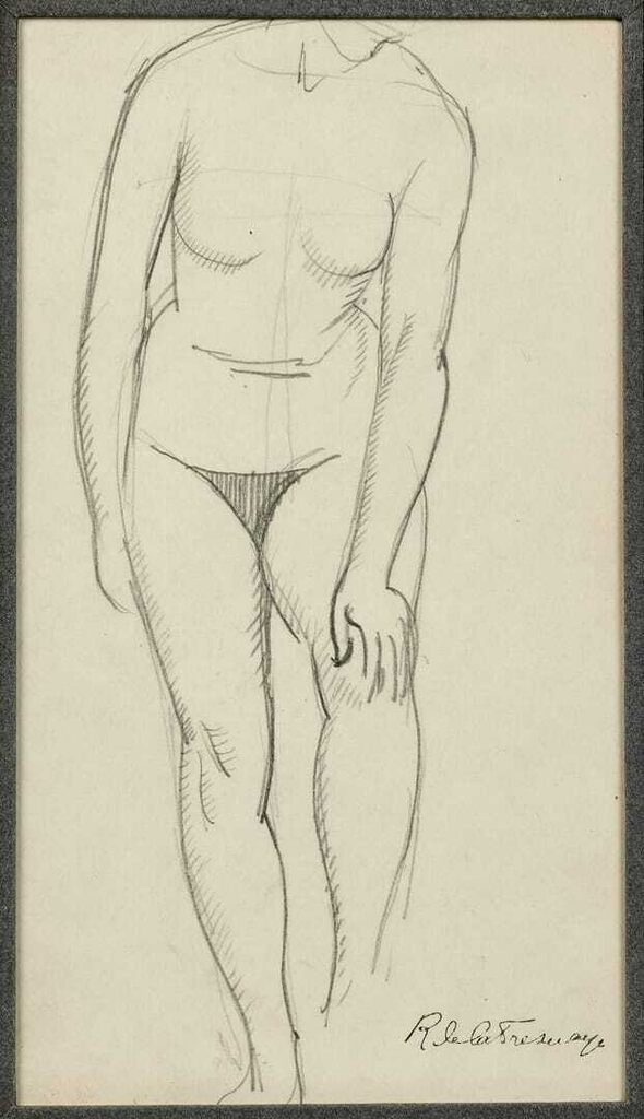 Standing Nude Study