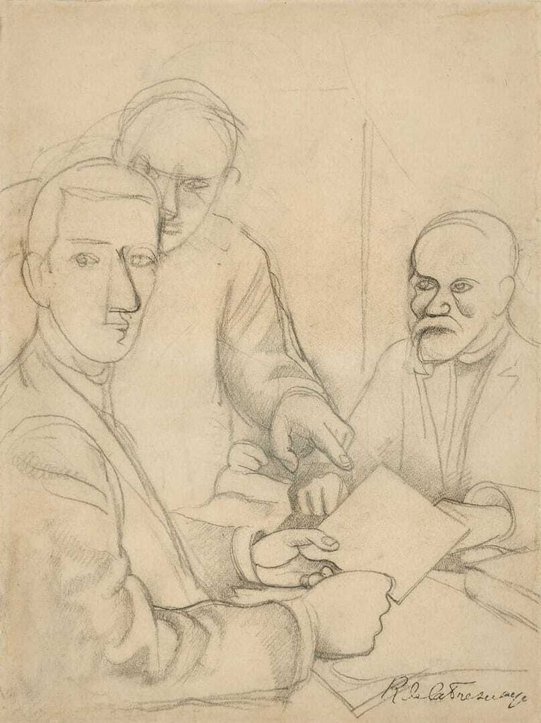 The Three Philatelists