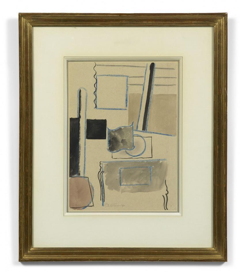 Interior with chest of drawers