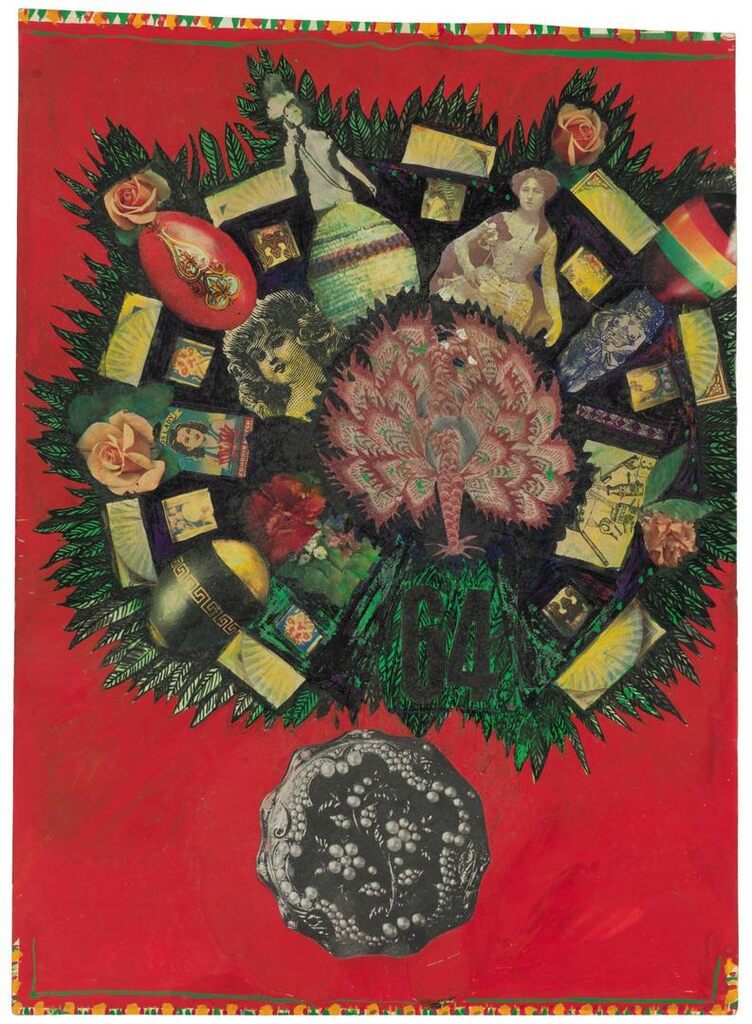 Untitled (Christmas collage '64)