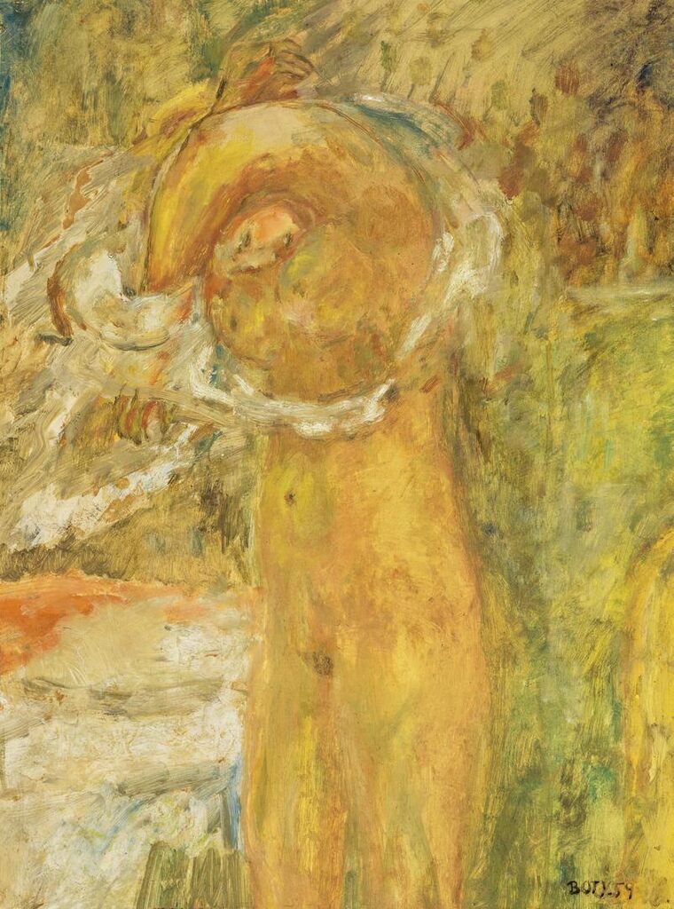 Golden nude