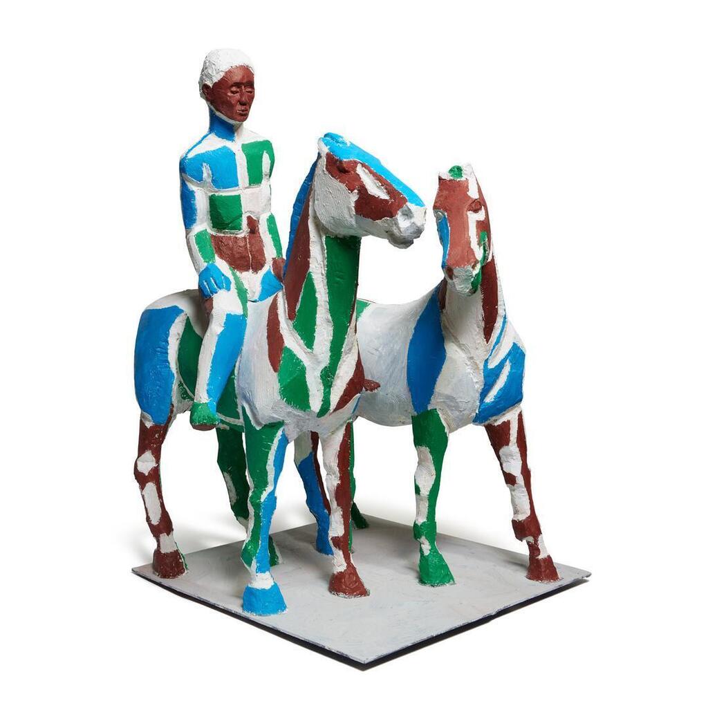 Rider with Horses