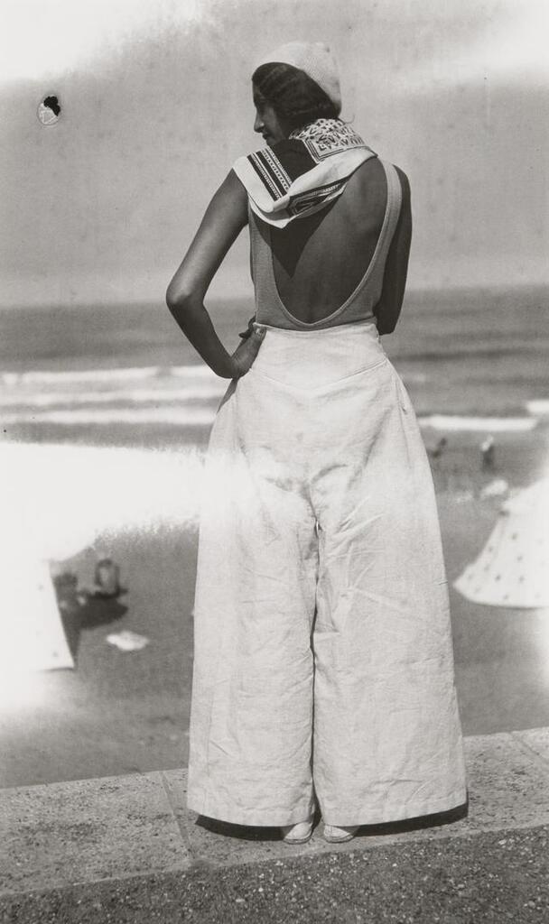 Renée, Biarritz, août 1930