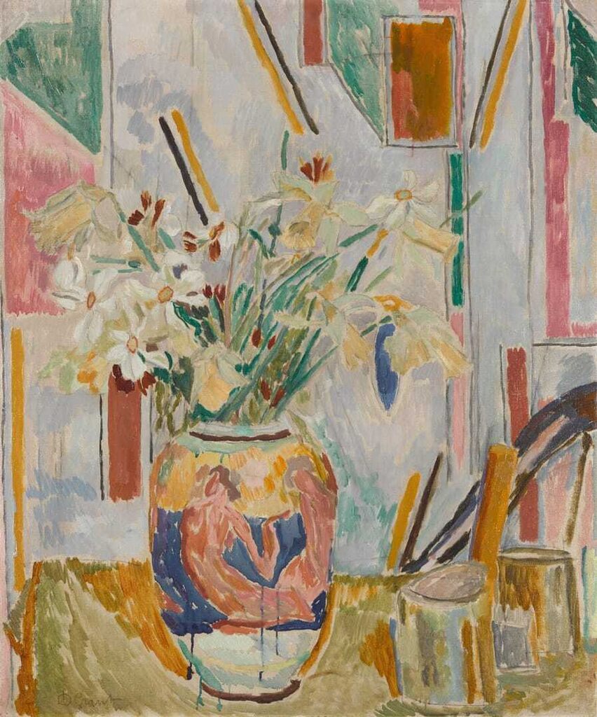 Spring Flowers in Omega Vase