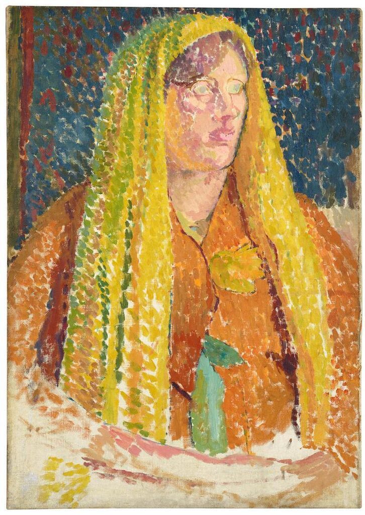 Vanessa Bell in a Yellow Shawl