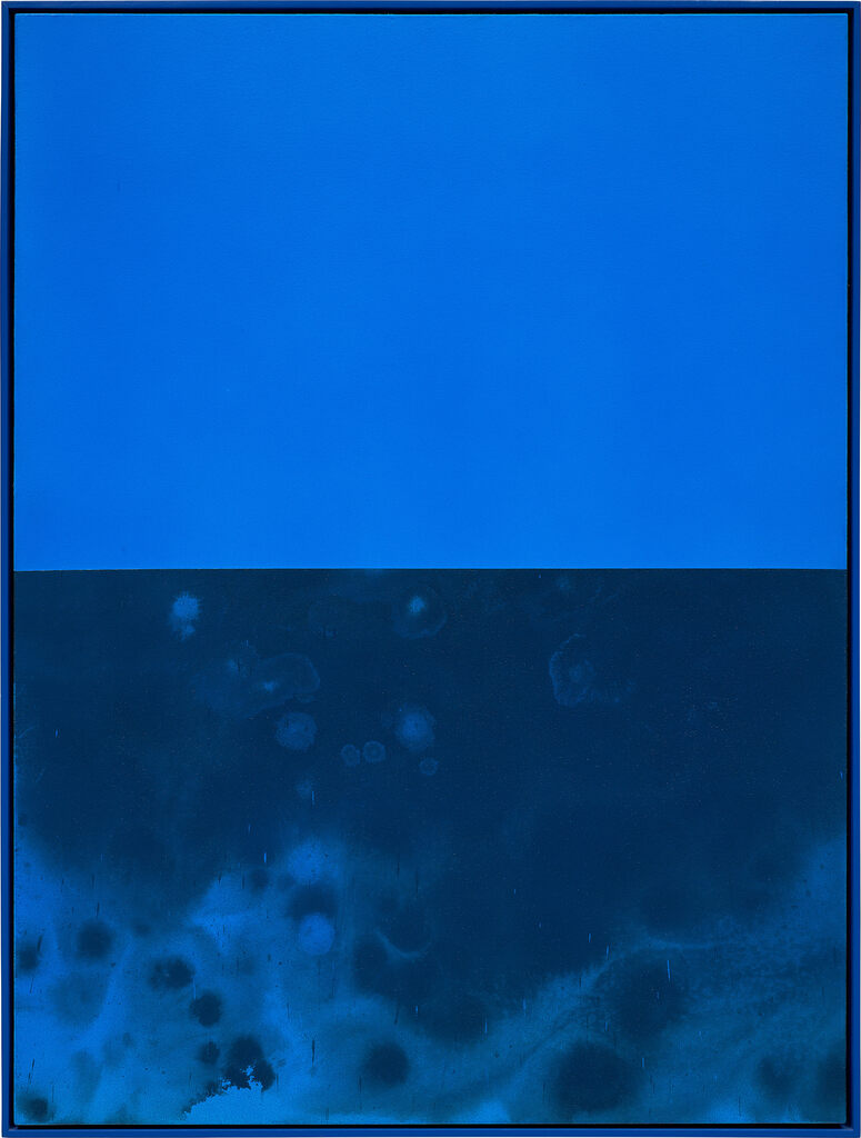 Untitled Painting in Cerulean