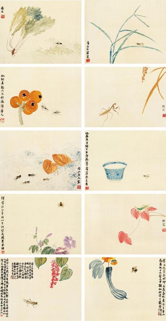 Qi Baishi, Flora And Insects