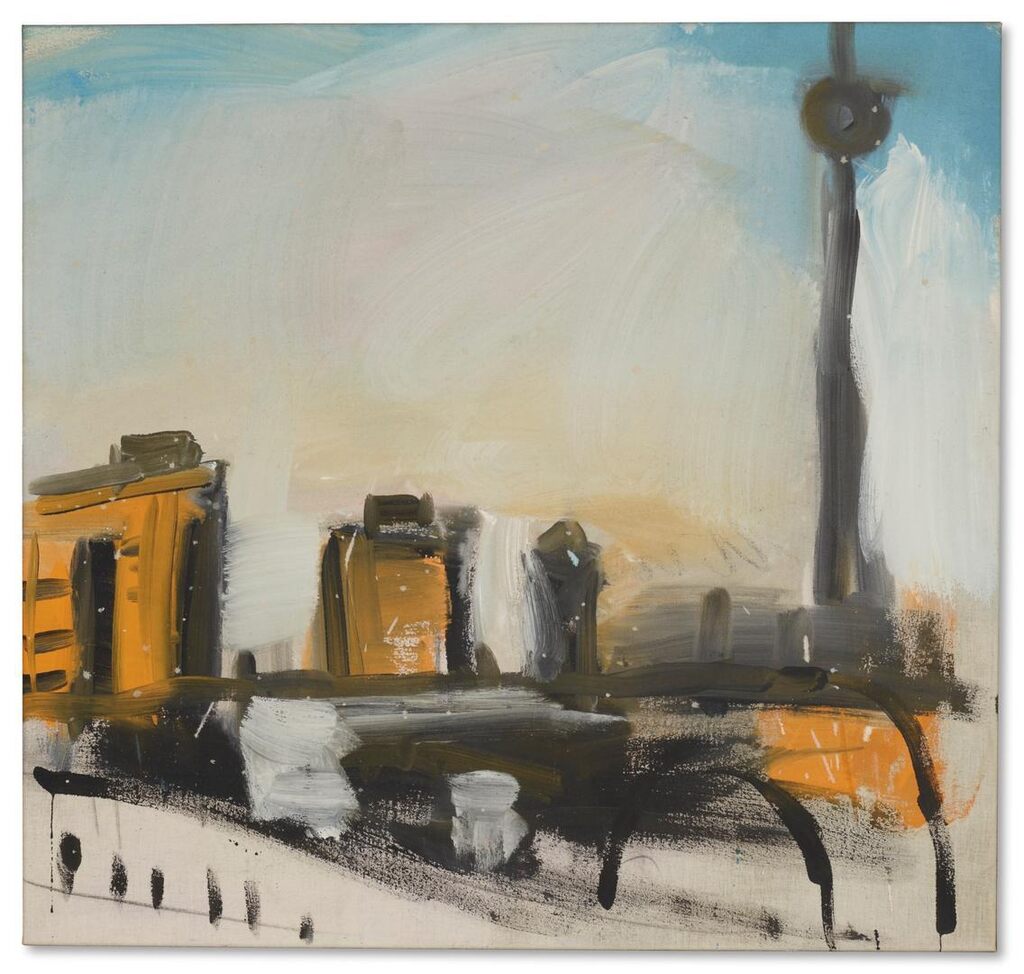 Mauer und Fernsehturm