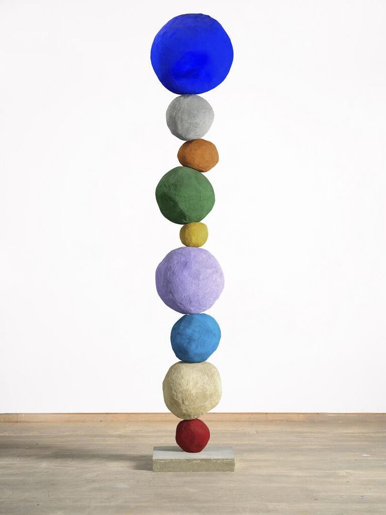 Stack 9, Ultramarine Blue