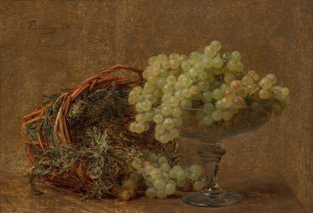 Nature morte aux raisins