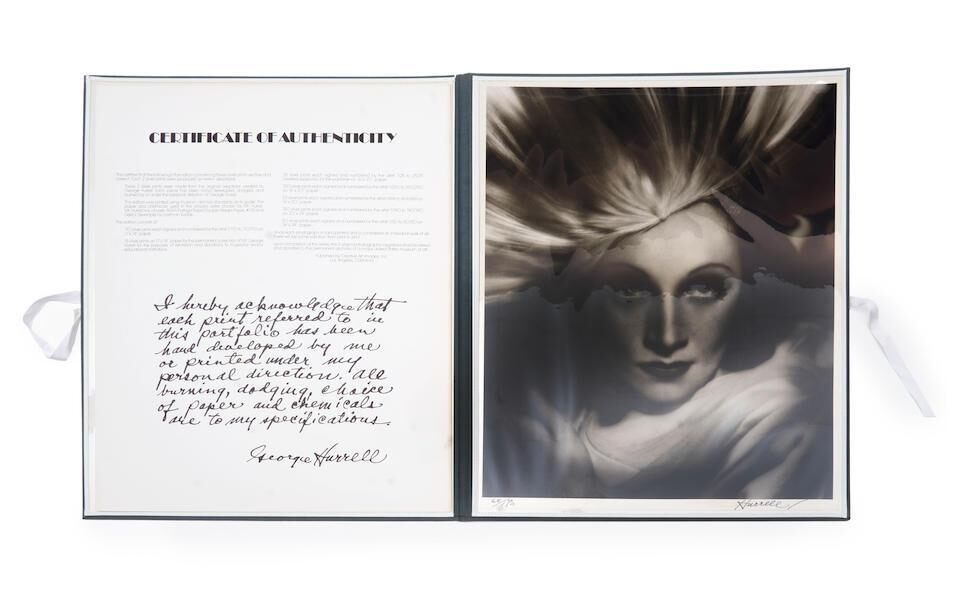 Marlene Dietrich and Humphrey Bogart Portfolio
