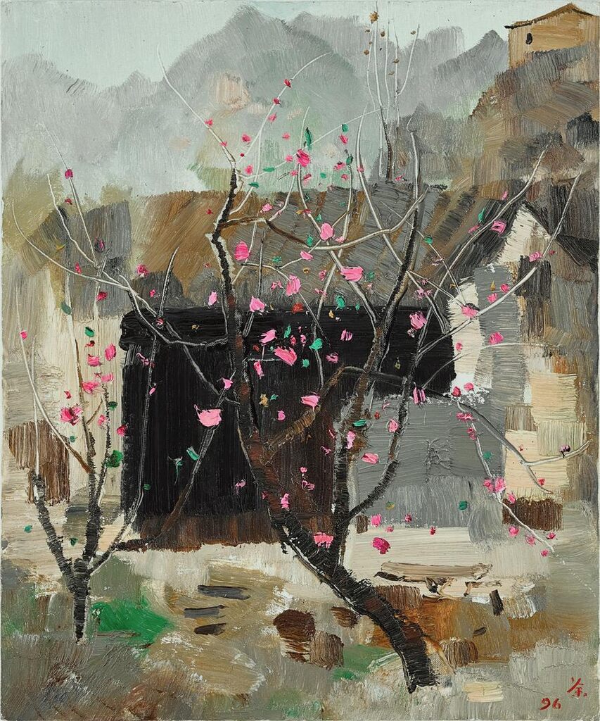 Wu Guanzhong, A season of peach blossoms