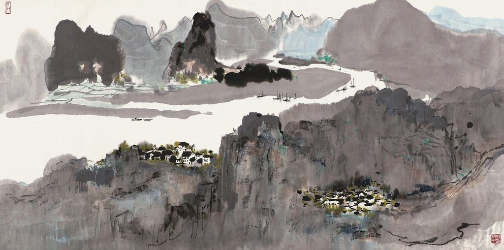 Wu Guanzhong, Li Jiang River