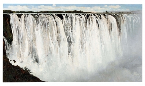 Wu Guanzhong, The Great Fall of Tanzania
