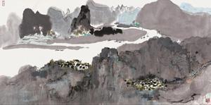 Wu Guanzhong, Li Jiang River