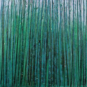 Wu Guanzhong, Bamboo Forest