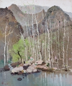 Wu Guanzhong, Early Spring