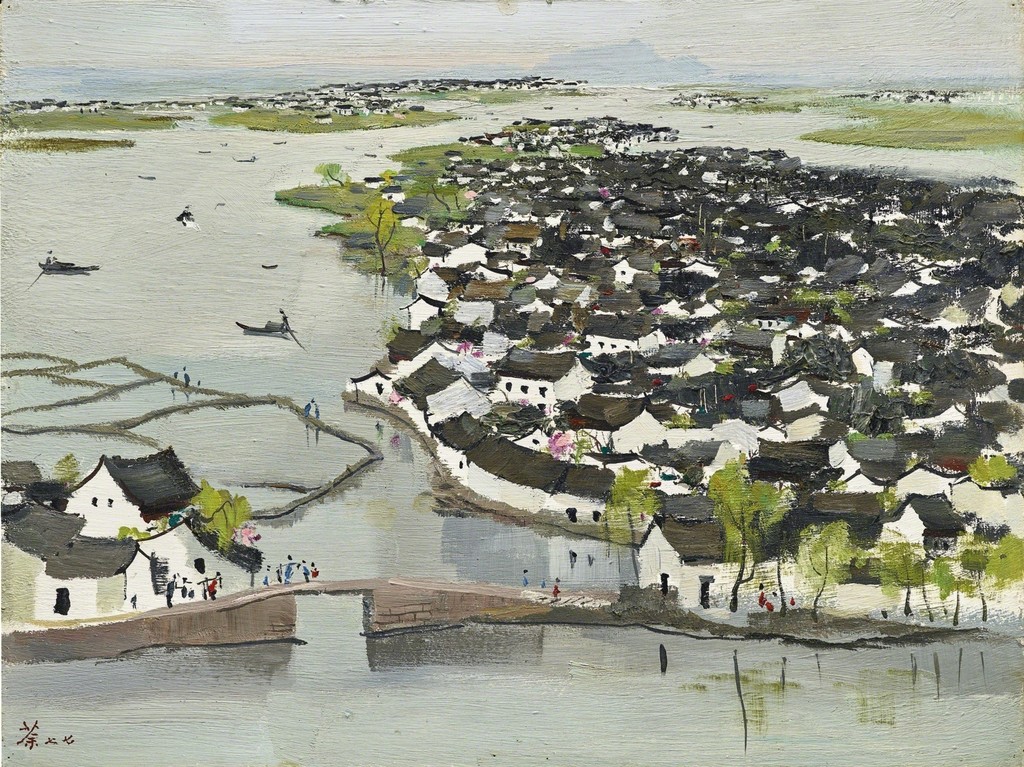 Wu Guanzhong, Untitled