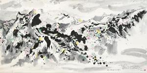 Wu Guanzhong, Mount Yulong