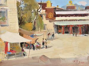 Wu Guanzhong, Jokhang Temple