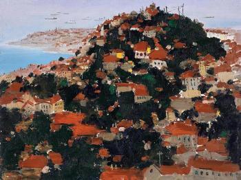 Wu Guanzhong, Coastal city (Qingdao)