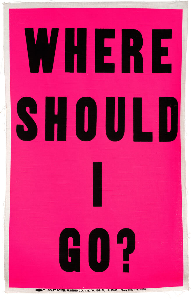 Poster Object (Where Should I Go?)