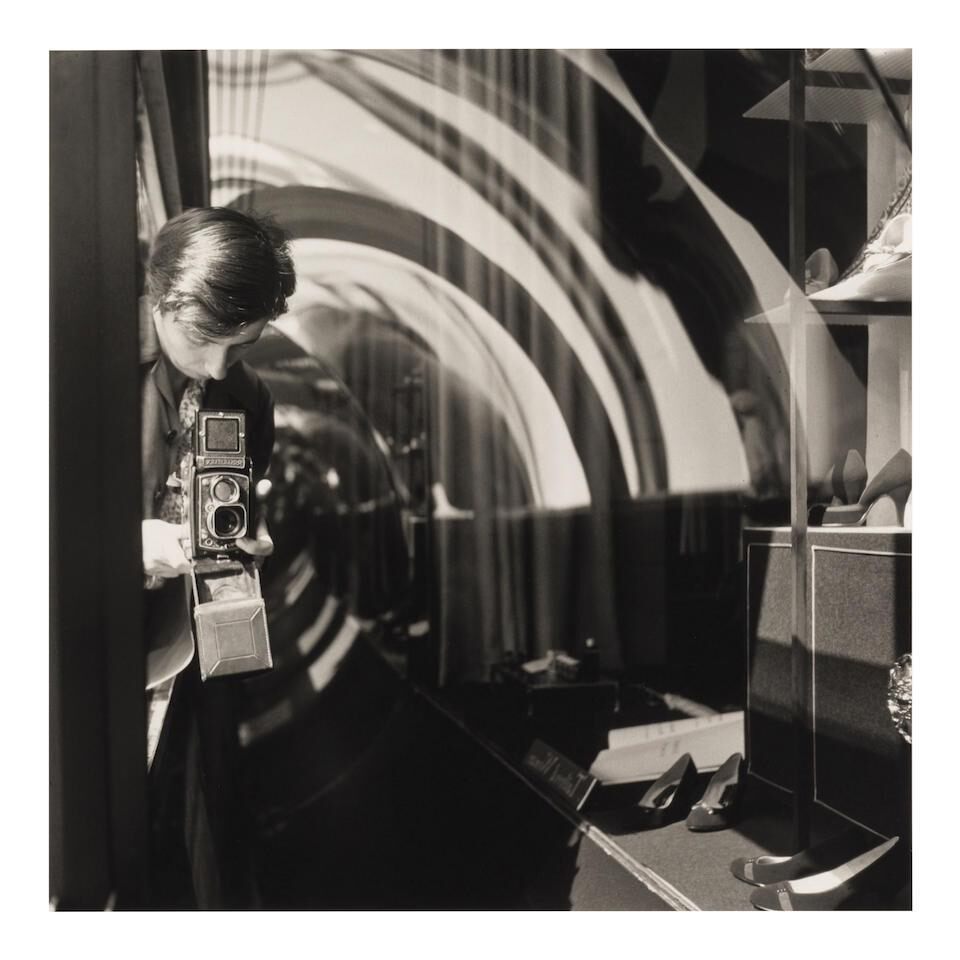 Self-Portrait (Shoe Display Window)