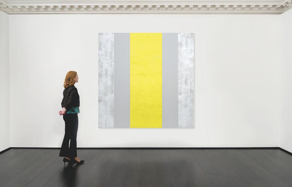 Untitled (White, White, Yelllow, Beveled)